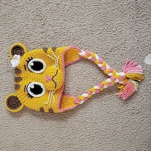 Daniel Tiger Crochet Hat